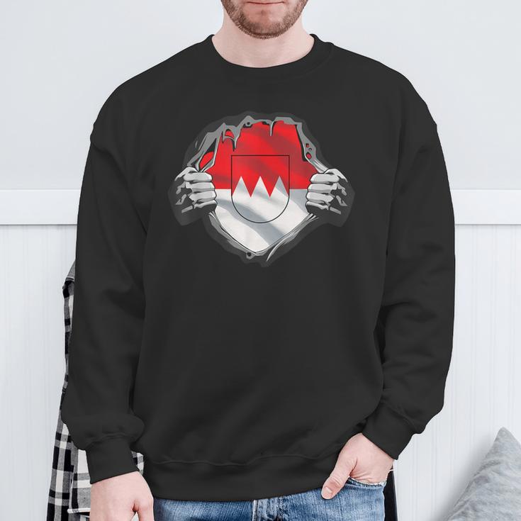 Franken Flag Sweatshirt Geschenke für alte Männer