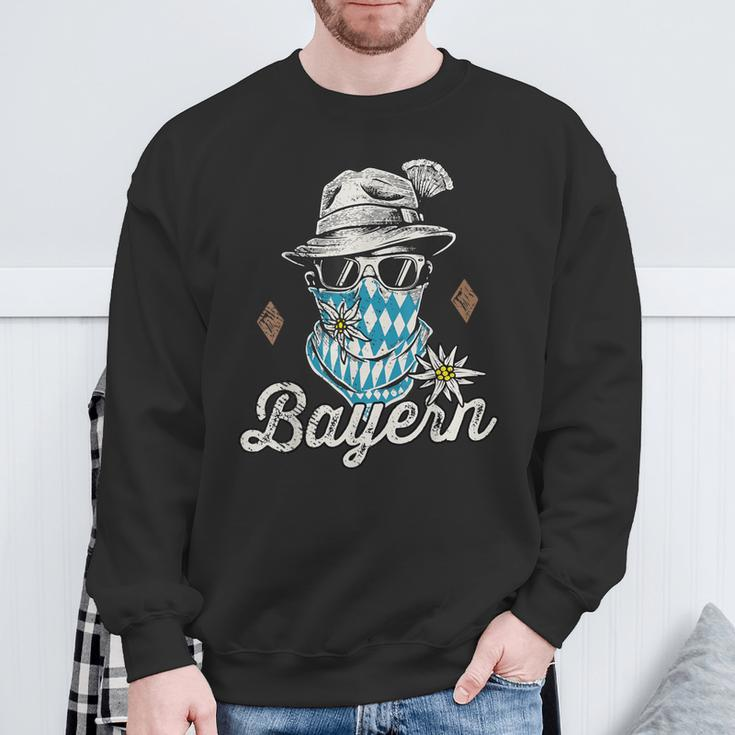 Freistaat Bayern Bavarian Bua Bavaria Sweatshirt Geschenke für alte Männer