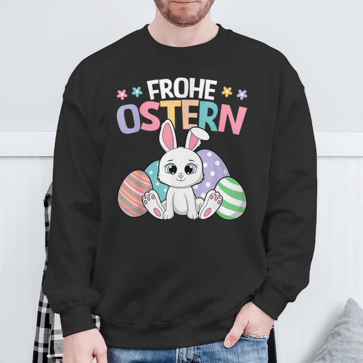 Frohe Ostern Bunny Easter Bunny Sweatshirt Geschenke für alte Männer