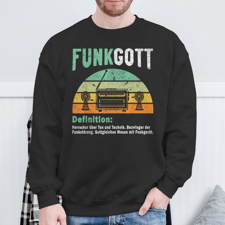 Funkgott Definition Spark Amateur Radio S Sweatshirt Geschenke für alte Männer