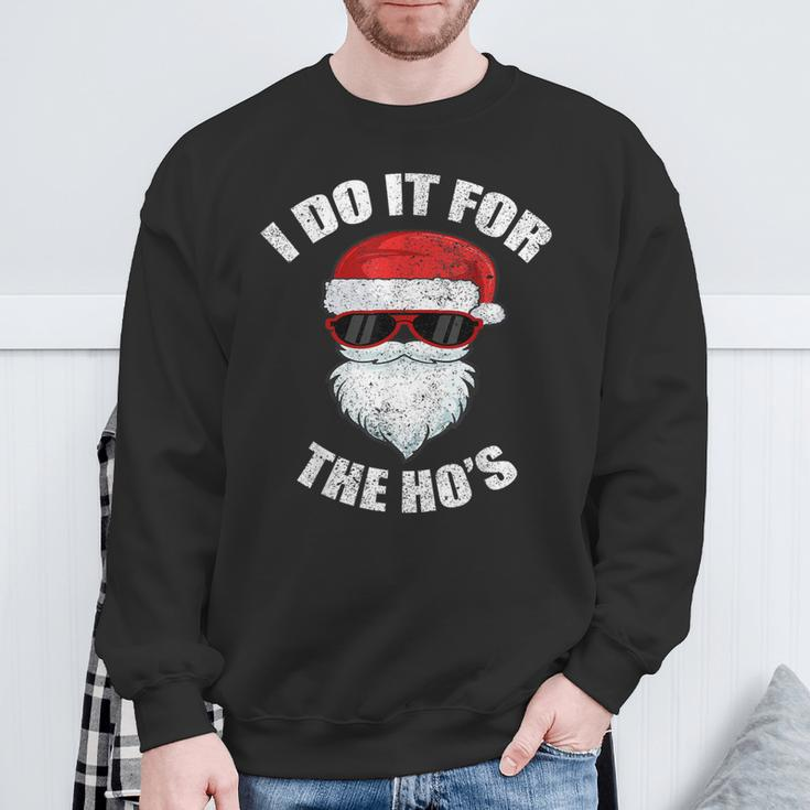 Adult Naughty Christmas Dirty Pajama Ho Pj & Women Sweatshirt Gifts for Old Men