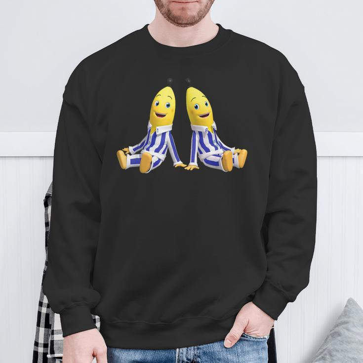 Bananas In Pajamas B1 And B2 Vegetarian Sweatshirt Gifts for Old Men