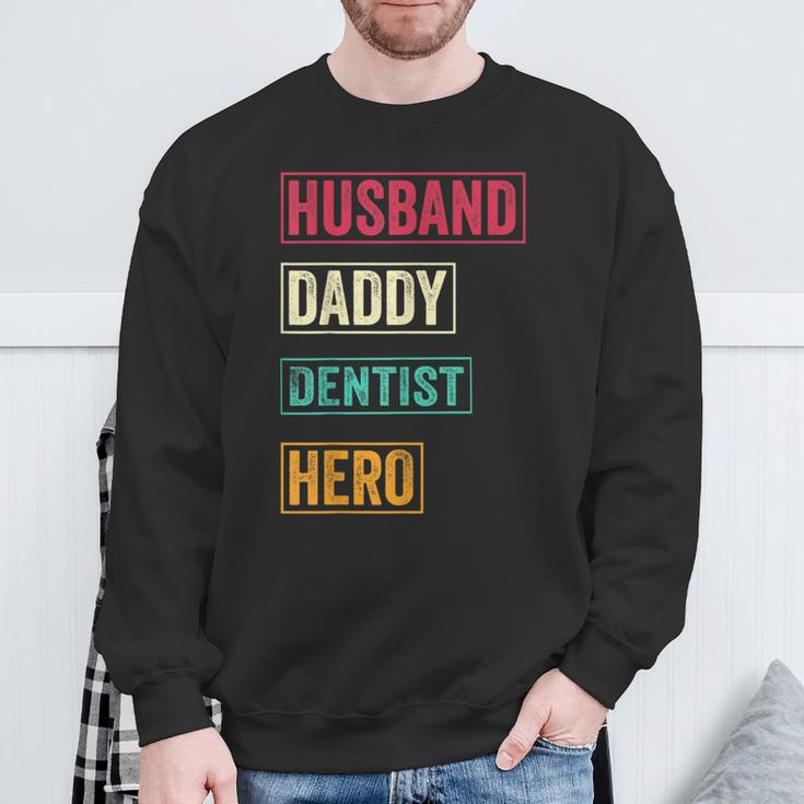 Dentist Dad Dentist Father's Day Sweatshirt Gifts for Old Men