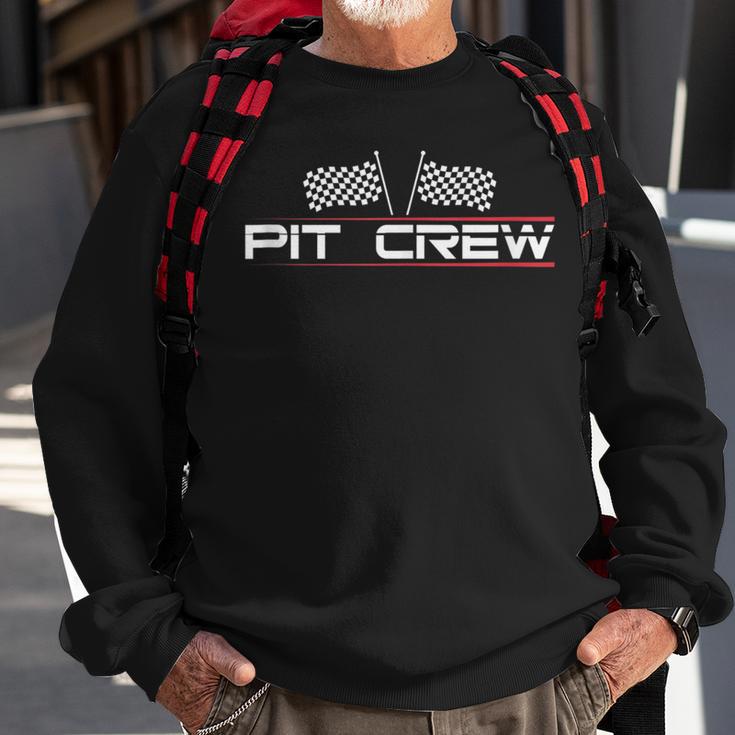 Dragster Drag Racing Race Car Driver Car Race Fan Sweatshirt Gifts for Old Men