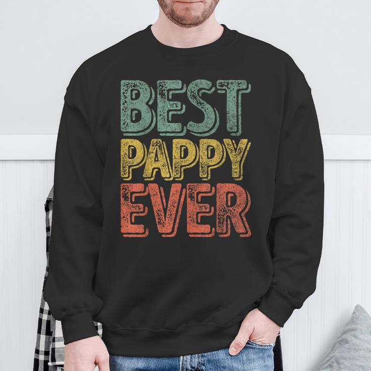 Father's Day Best Pappy Ever Sweatshirt Gifts for Old Men