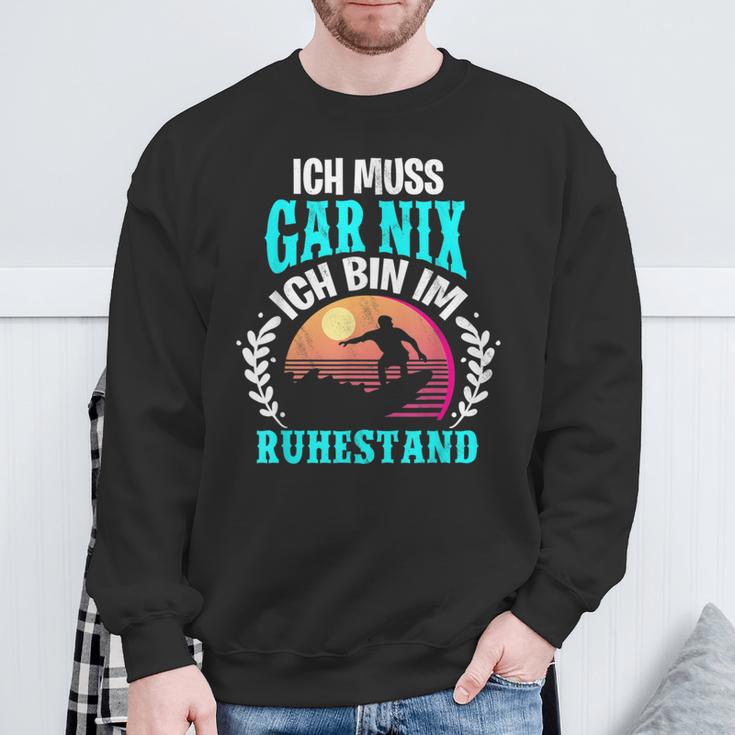 Ich Bin Im Ruhestand Sweatshirt Geschenke für alte Männer