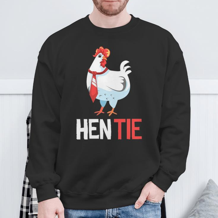 Hen Tie For Men Women Chicken Japanese Anime Sweatshirt Gifts for Old Men