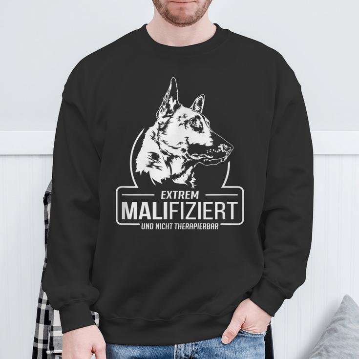 Malinois Malifiziert Igp Dog Slogan S Sweatshirt Geschenke für alte Männer