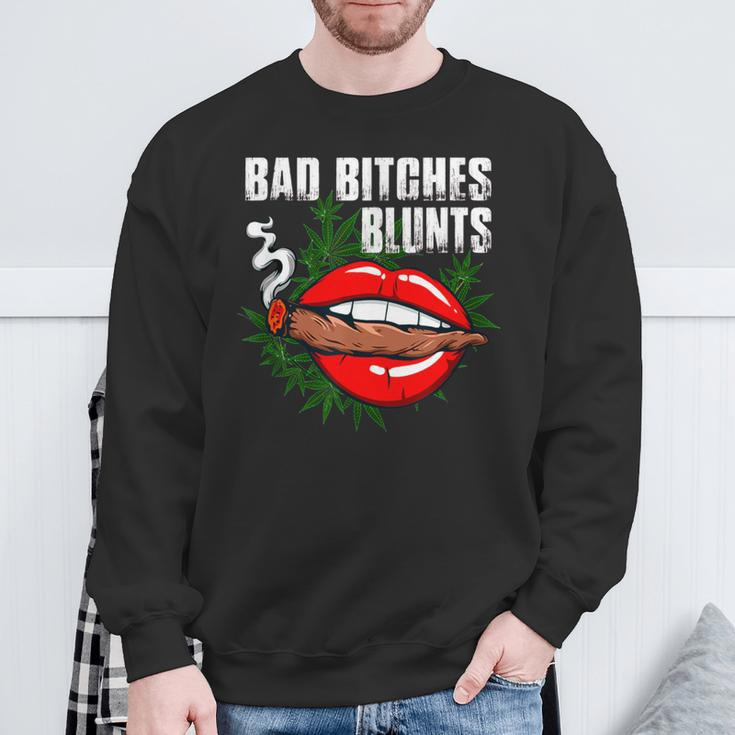 Marijuana Weed 420 Weed Sexy Lips Cannabis Marijuana Sweatshirt Gifts for Old Men