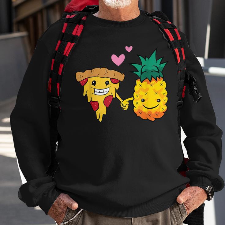 Pizza Hawaii Lover Pineapple Pizza Sweatshirt Gifts for Old Men