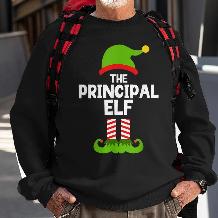 The Principal Elf Christmas Matching Family Party Sweatshirt Gifts for Old Men