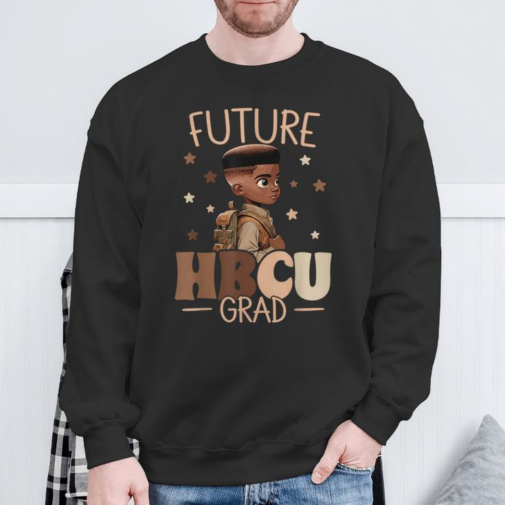 Future Hbcu Grad History Black Boy Graduation Hbcu Sweatshirt Gifts for Old Men