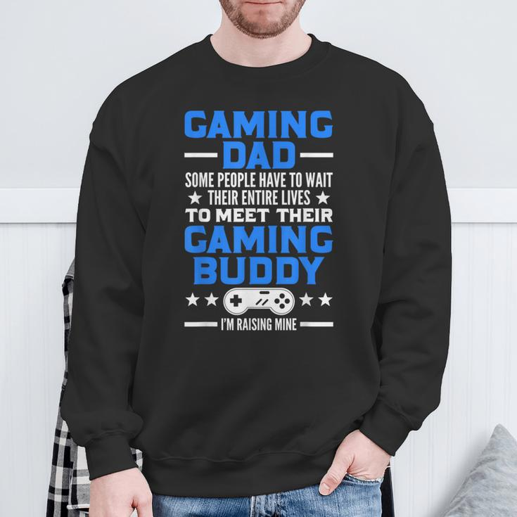 Gamer Fathers Day Video Games Gaming Dad Gaming Sweatshirt Gifts for Old Men