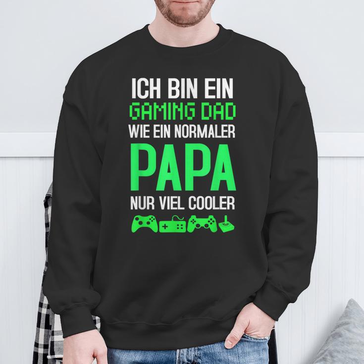 Gamer Gamer Papa Gaming Sweatshirt Geschenke für alte Männer