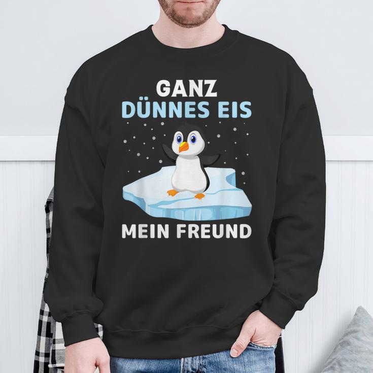 Ganz Thin Ice My Friend Sweatshirt Geschenke für alte Männer