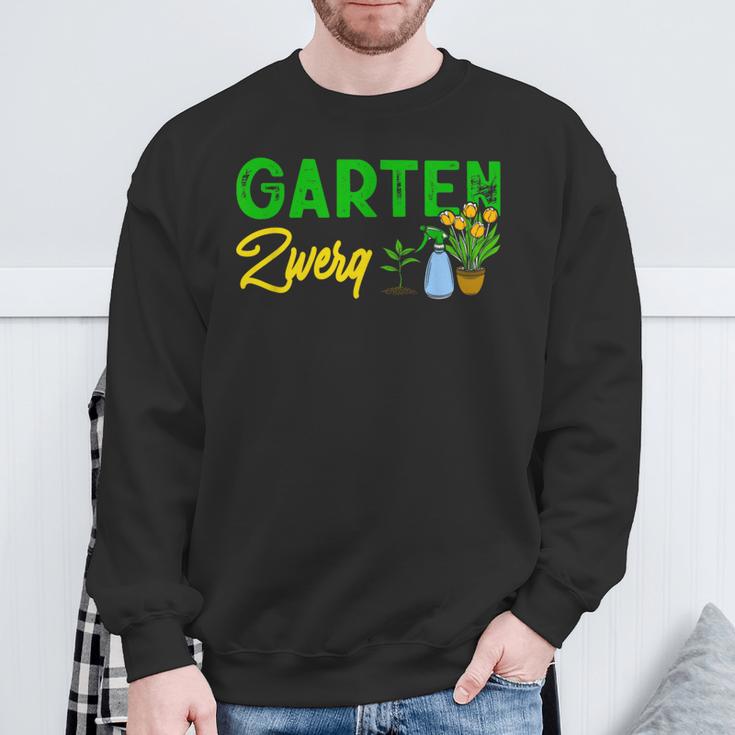 Garden Gnome Gardening Humour Hobby Gardener Sweatshirt Geschenke für alte Männer