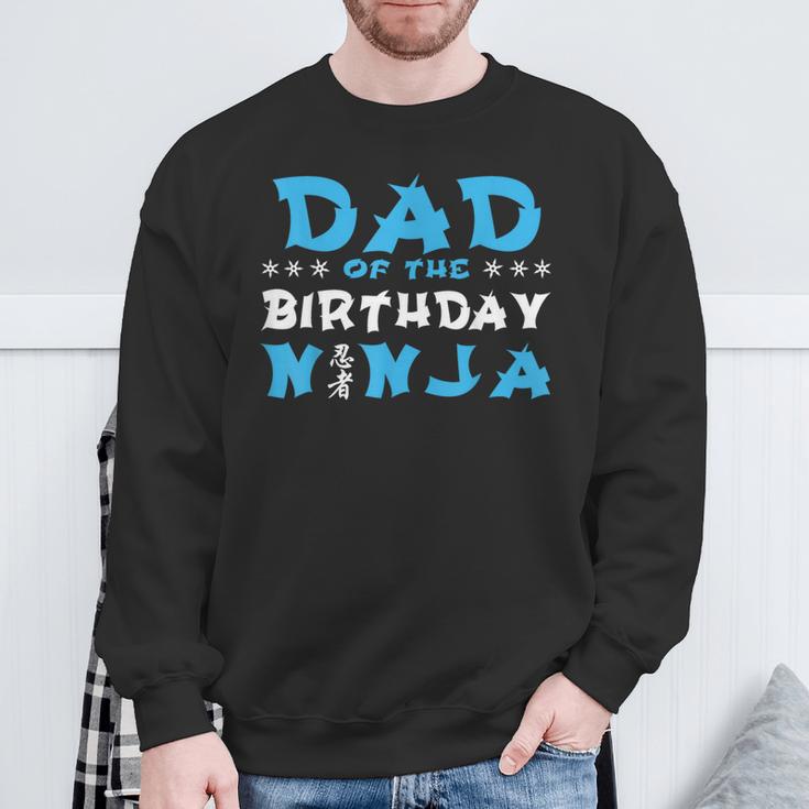 Geburtstag Ninja Party Geschenk Papa Des Geburtstags Ninjaater Sweatshirt Geschenke für alte Männer