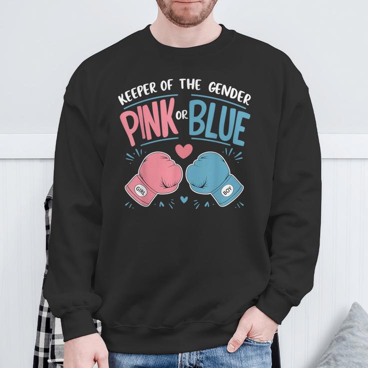 Gender Reveal Party Keeper Of Gender Boxing Sweatshirt Gifts for Old Men