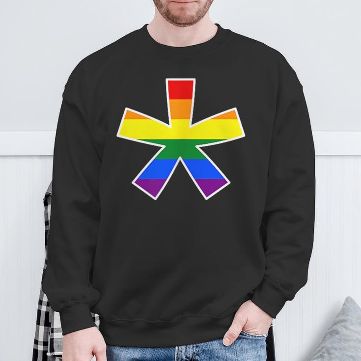 Gendersternchen Lgbtq Genderstern Sweatshirt Geschenke für alte Männer