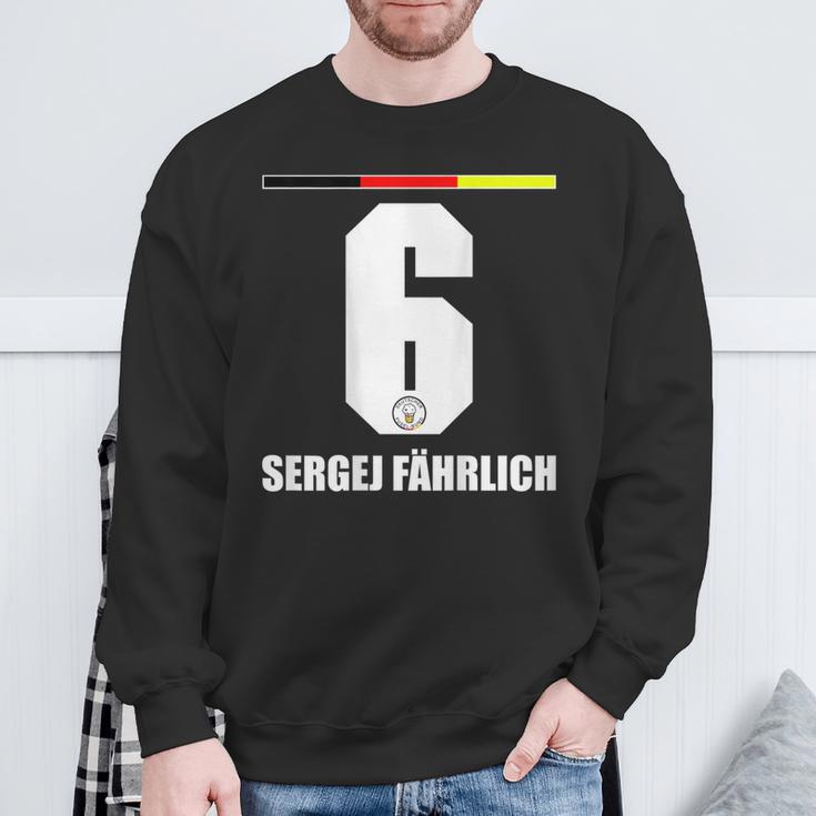 Germany Sauf Jersey Sergej Fährlich Sauf Legend Sweatshirt Geschenke für alte Männer