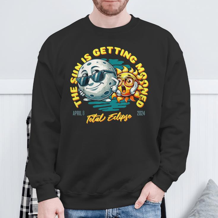 Is Getting Mooned Sweatshirt Gifts for Old Men