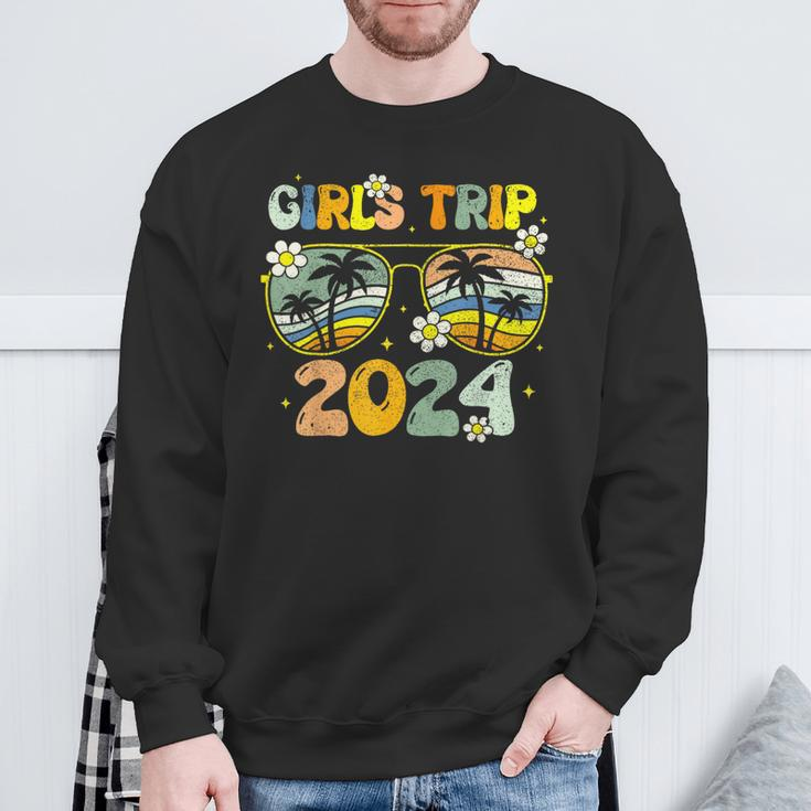 Girls Trip 2024 Weekend Summer 2024 Vacation Matching Sweatshirt Gifts for Old Men
