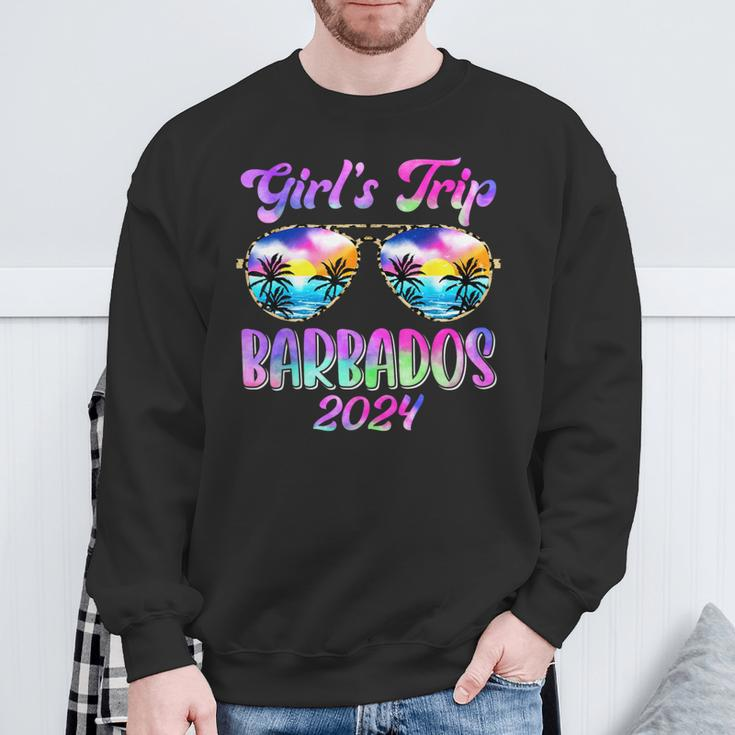Girl’S Trip Barbados 2024 Summer Beach Weekend Vacation Sweatshirt Gifts for Old Men