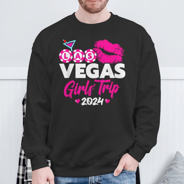 Girls Trip Vegas Las Vegas 2024 Vegas Girls Trip 2024 Sweatshirt Gifts for Old Men