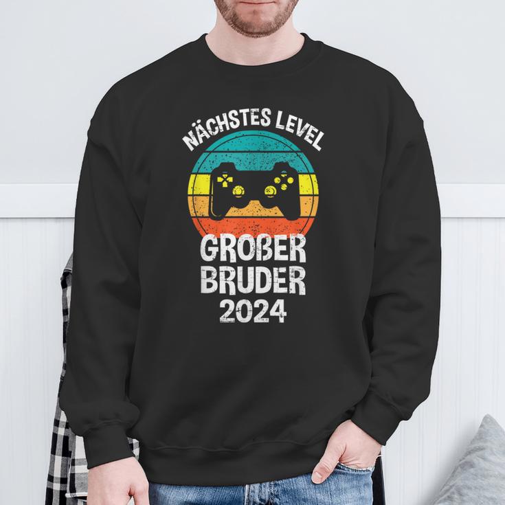 Großer Bruder 2024 Gamer Sweatshirt Geschenke für alte Männer