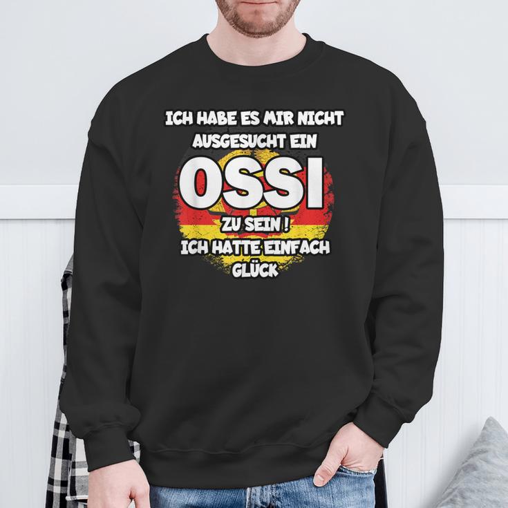 Hab Es Mir Nicht Gesüt Ein Ossi Zu Sein Estdeutsch Sweatshirt Geschenke für alte Männer