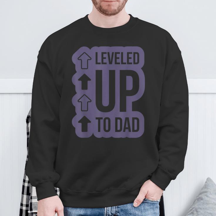 Herren Leveld Uo To Dad Bester Papaater Geschenkeatertag Sweatshirt Geschenke für alte Männer