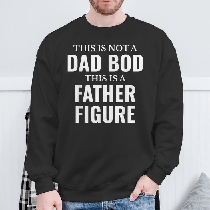 Herren Not A Dad Bod Father Figuratertag Geschenkidee Für Papa Sweatshirt Geschenke für alte Männer