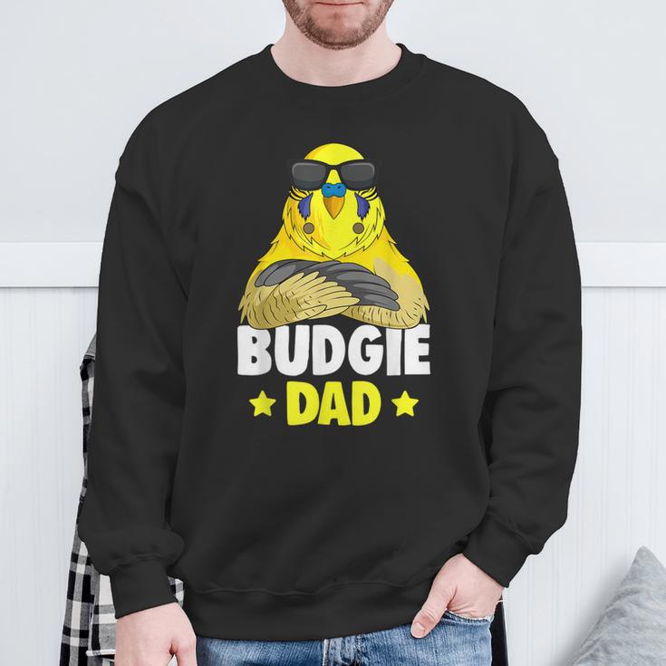 Herren Wellensittich Papa Sittich Wellensittich Sweatshirt Geschenke für alte Männer