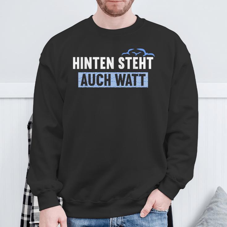 Hinten Steht Auch Watt Sweatshirt Geschenke für alte Männer