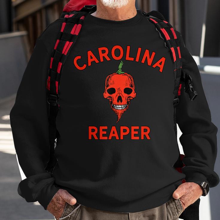 Hot Pepper Carolina Reaper Chilihead Spicy Food Lover Sweatshirt Gifts for Old Men