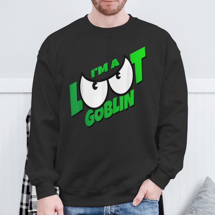 Ich Bin Ein I Am Loot Goblin Sweatshirt Geschenke für alte Männer