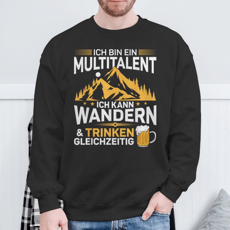 Ich Bin Ein Multitalent Ich Kann Wander& Sweatshirt Geschenke für alte Männer