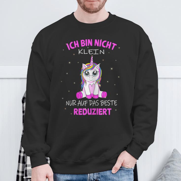 Ich Bin Nicht Klein Unicorn Saying Sweatshirt Geschenke für alte Männer