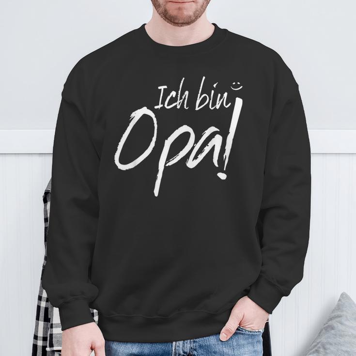 Ich Bin Opa Werden Zum Opa Befördert Ich Bin Opa Werden Zum Opa S Sweatshirt Geschenke für alte Männer