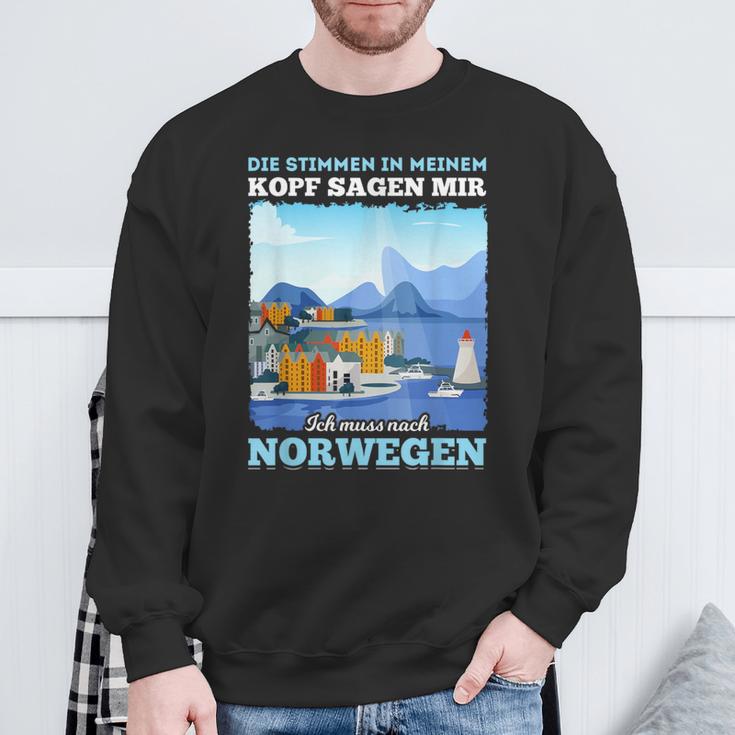Ich Muss Nach Norwegian Sweatshirt Geschenke für alte Männer