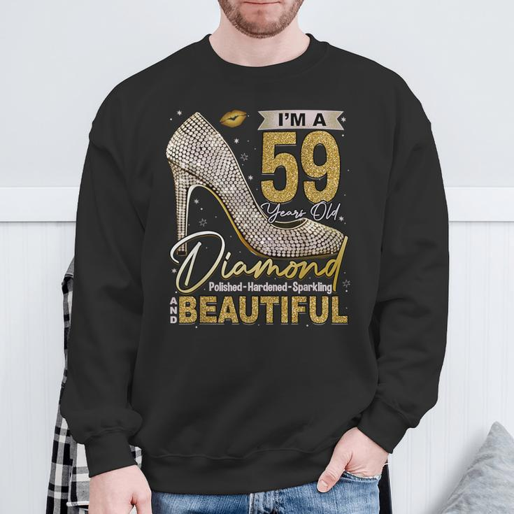 I'm A 59 Years Old Diamond 59 And Fabulous 59Th Birthday Sweatshirt Gifts for Old Men