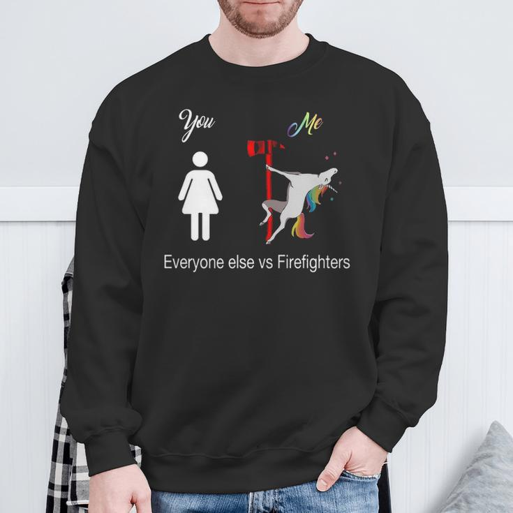 I'm A Firefighter Sweatshirt Gifts for Old Men