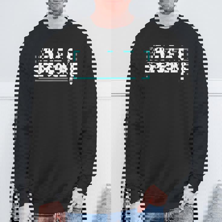 I'm A Spoonie Graphic Spoons Fibromyalgia Sweatshirt Gifts for Old Men