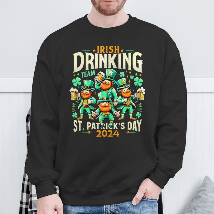 Irish Drinking Team Irish Beer Lovers St Patrick's Day 2024 Sweatshirt Gifts for Old Men