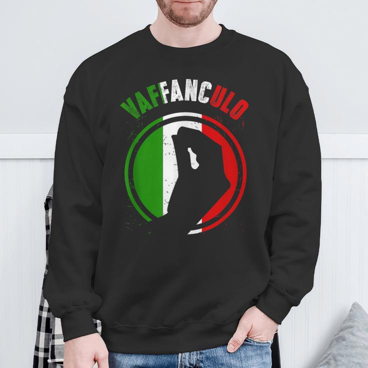 Italian Vaffanculo Italian Sicily Sweatshirt Geschenke für alte Männer