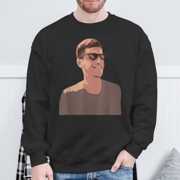 J Lockl Schlockl -Ollgas Jga Bibedibabedu Sweatshirt Geschenke für alte Männer