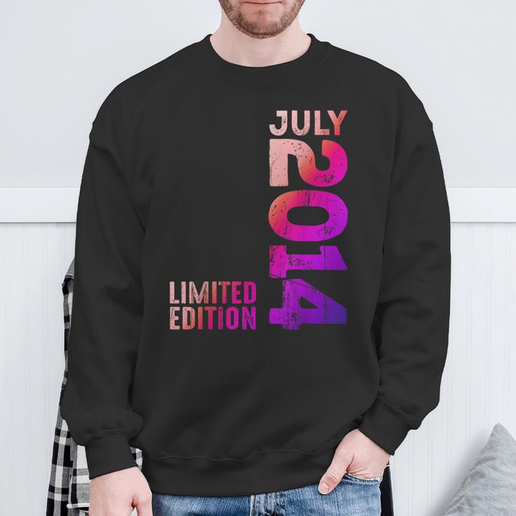 Jahr 2014 Monat Juli 2014 Retro 2014Intage 2014 Sweatshirt Geschenke für alte Männer