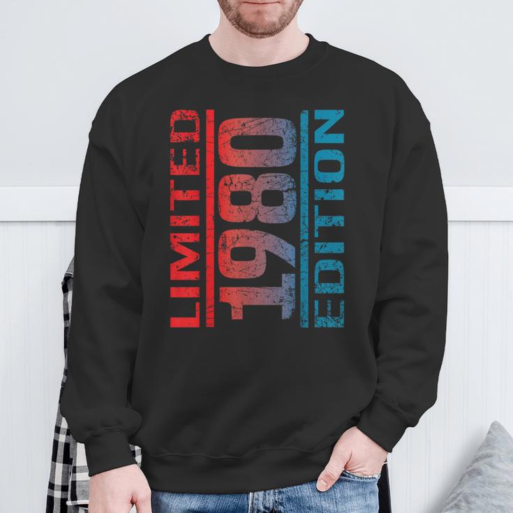 Jahrgang 1980 Limited Edition 1980 Geburtstag Sweatshirt Geschenke für alte Männer