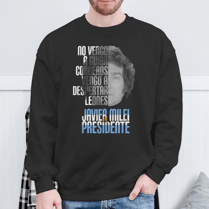 Javier Milei Presite Argentina 2023 Sweatshirt Geschenke für alte Männer