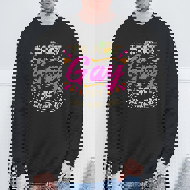 Je Ne Suis Pas Gay Mais 20$ C'est 20$ Pour Un Enterrement Deie De Garçon En Sweater e Cadeaux pour les vieillards